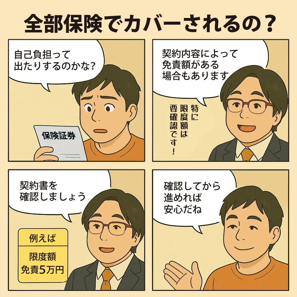 Q25.全部保険でカバーされるの？